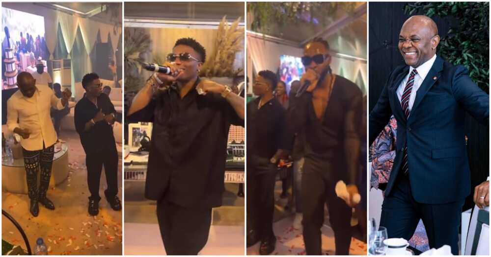 Wizkid, Flavour, Tony Elumelu Wizkid, Flavour, Tony Elumelu
