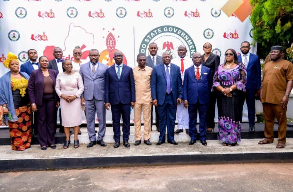 Governor Obaseki with the appointees