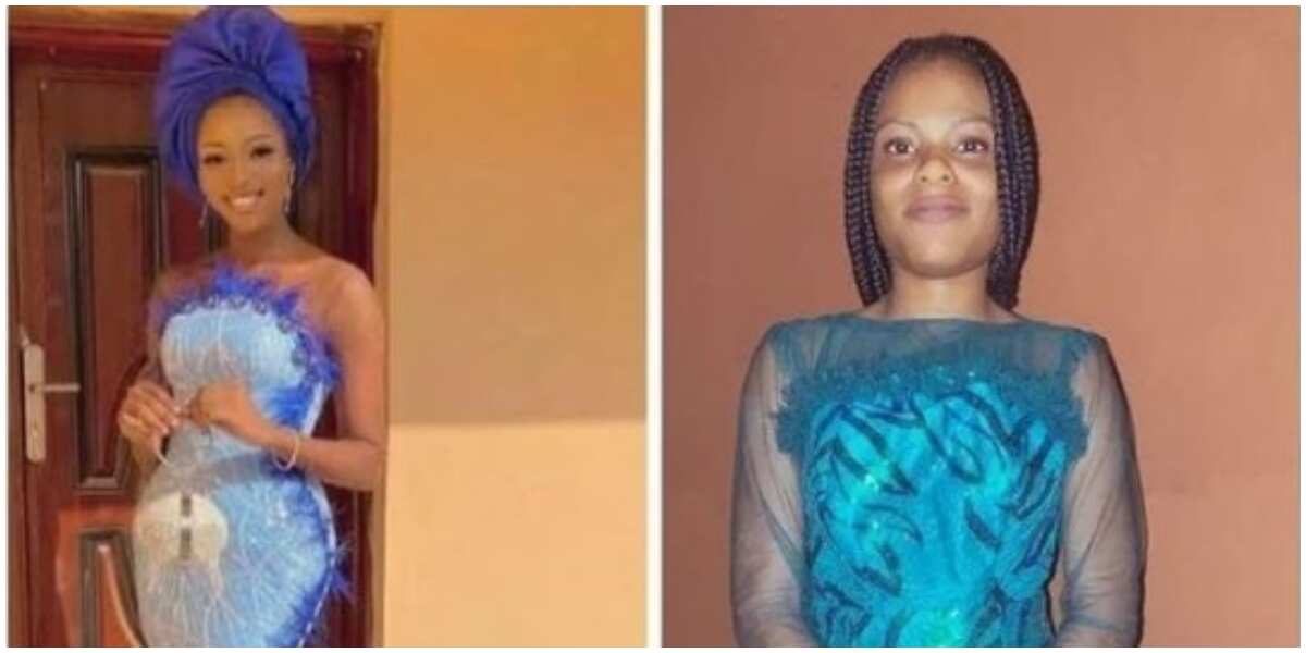 What I ordered: Another tailor strikes again as lady left disappointed with dress