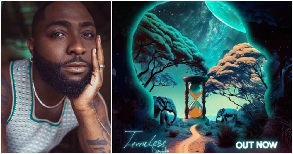Davido drops Timeless album, fans react. Davido drops Timeless album, fans react.