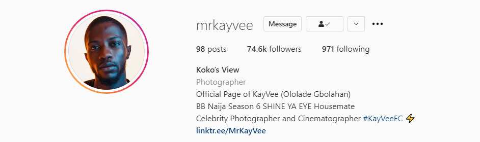 BBNaija's Kayvee breaks record.