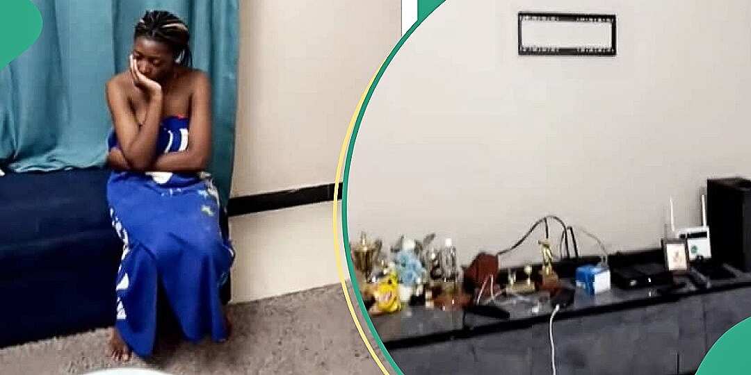 Watch video as lady shares heartbreaking experience after waking up at 2 am to check water heater