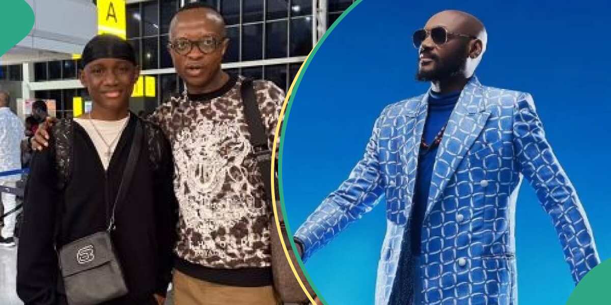 See how Pastor Adeoye, 2Baba's son's step father celebrated singer's son on 18th birthday