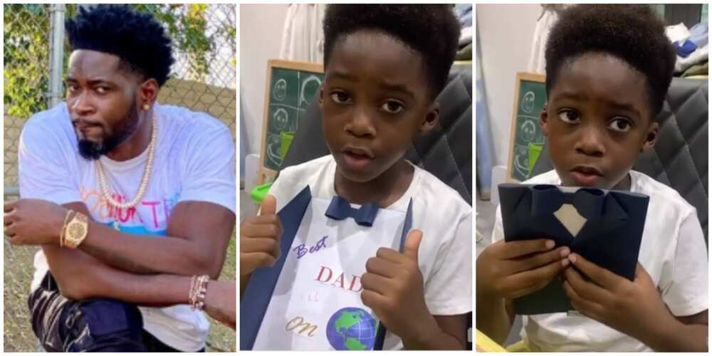 Photos of Teebillz and son, Jamil.