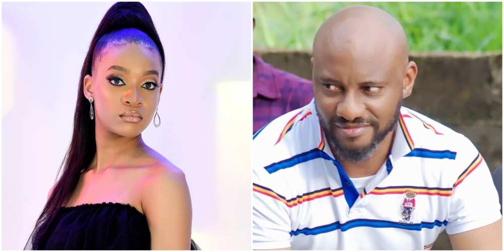 Actor Yul Edochie and his daughter Danielle