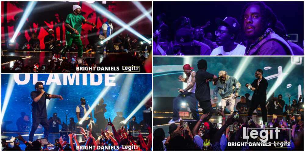 Celebs show pp for Wizkid’s concert in Lagos