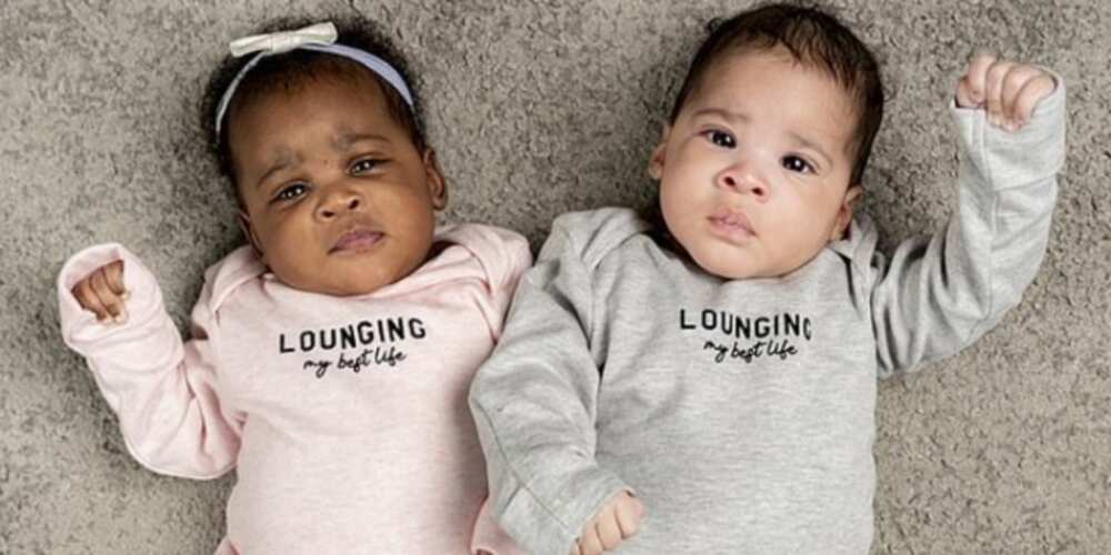 Young woman gives birth to twins with different skin colour, adorable photos go viral