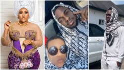 “It’s forever with you my sanity”: Nkechi Blessing flaunts younger lover, shares tale of his bravery