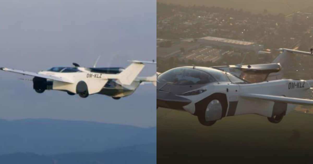 Joy as flying car with BMW engine completes 35-minute flight test between 2 airports