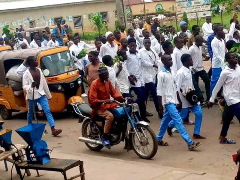 Bauchi students protest, secondary school students, Bala Mohammed, education in Nigeria