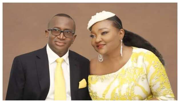 Victor Ndoma-Egba and wife