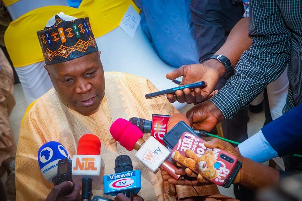 Governor Muhammad Inuwa of Gombe State Governor Muhammad Inuwa of Gombe State