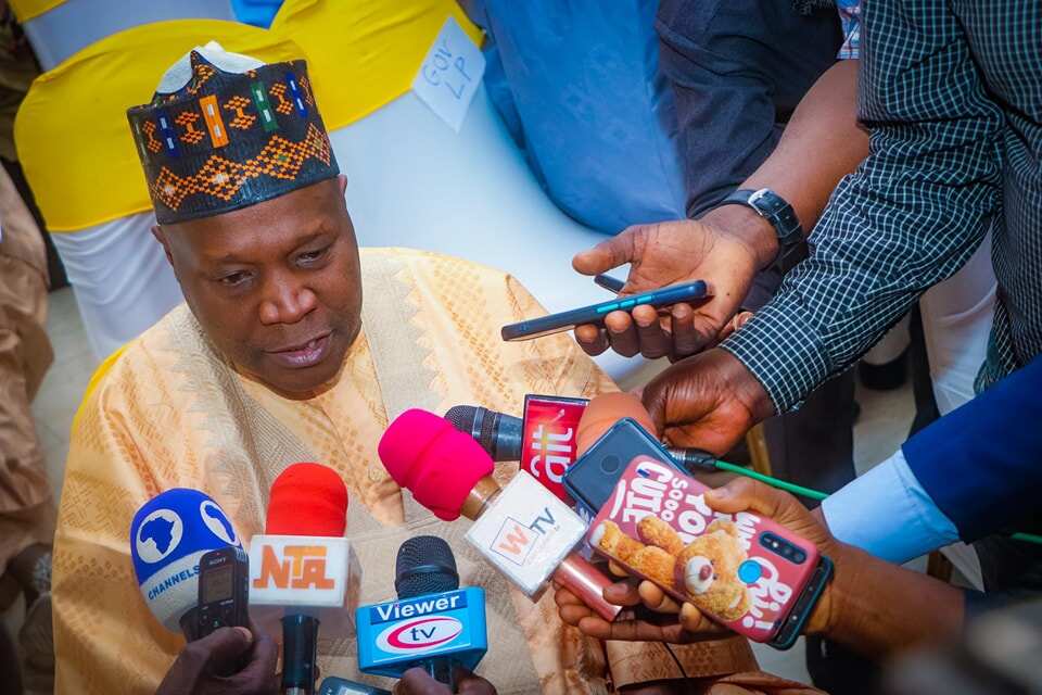 Governor Muhammad Inuwa of Gombe State