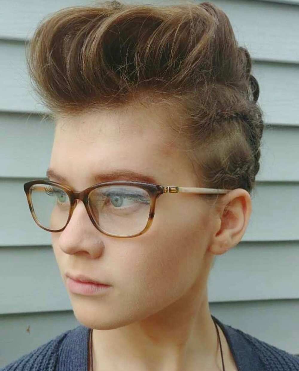 Faux hawk women