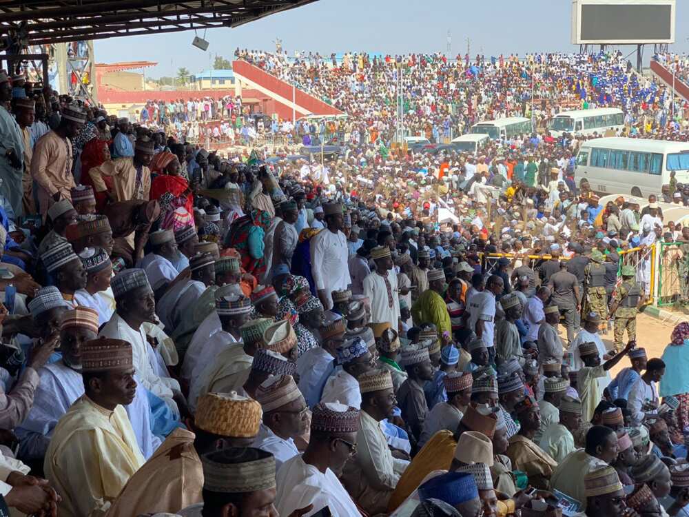 Hotuna: Yadda yakin zaben Buhari ya kasance a jihar Bauchi