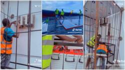 "Above N5m": Man installs 20kva solar with dry cell batteries for constant electricity, puts panels on roof