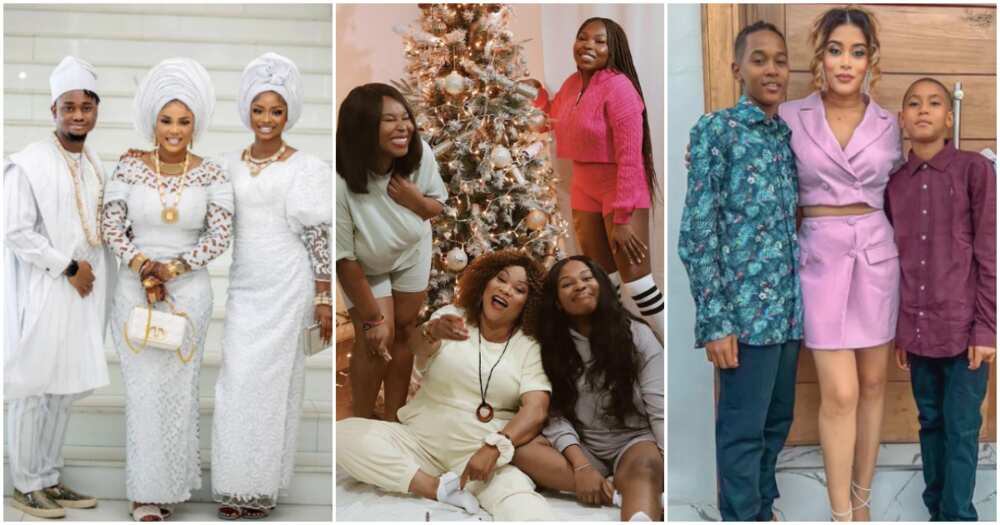 Nigerian actresses and their kids