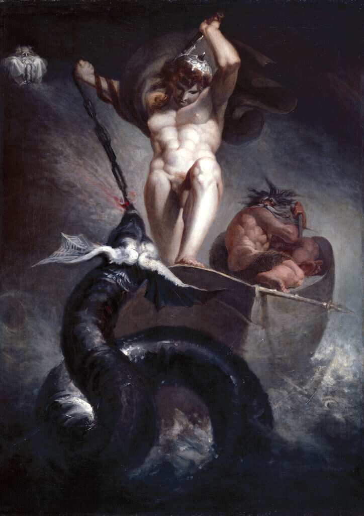 Le serpent de la mythologie nordique