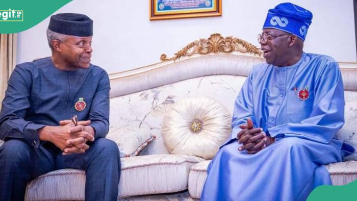 Osinbajo makes 1 special request to God on behalf of Tinubu as Nigeria’s president clocks 72