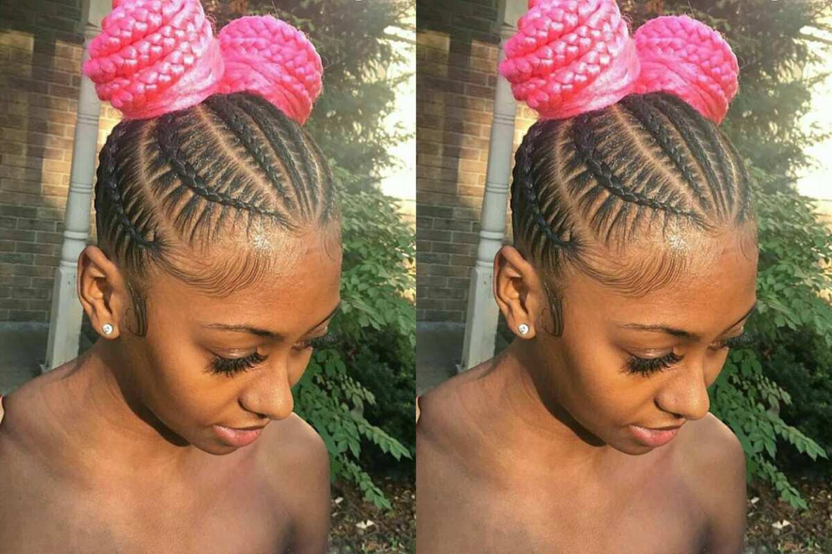 35 Trendy Top Knot and Ninja Bun Hairstyles on Black Women - Coils and Glory