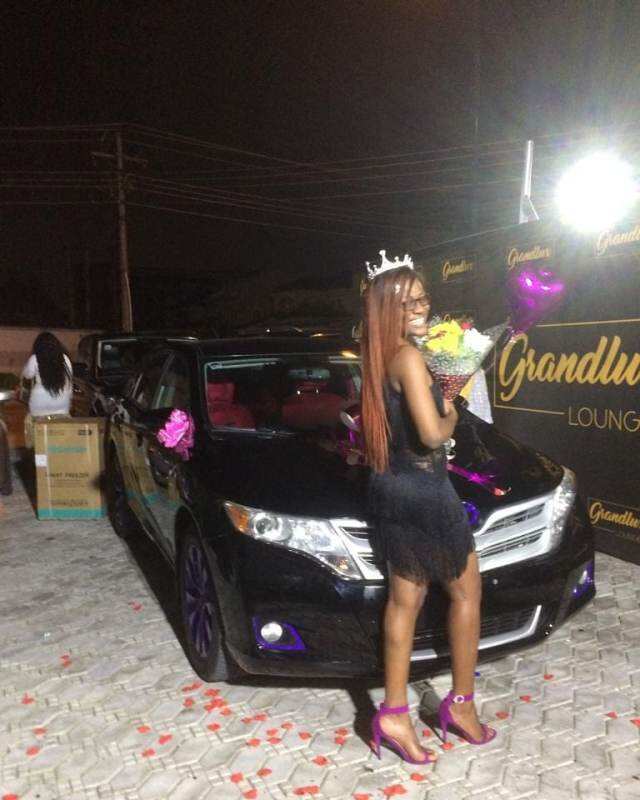 BBNaija Alex gets car gift from her Fans on her birthday