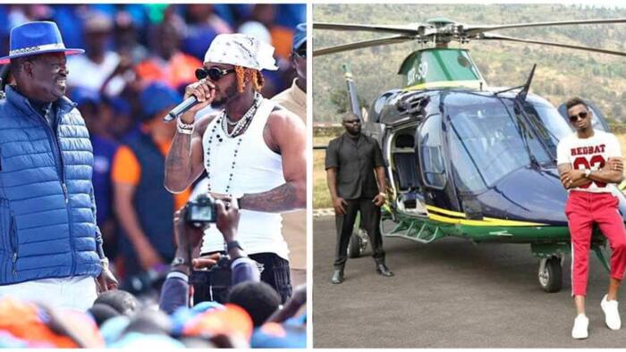 Diamond Platnumz claims he's bought helicopter days after receiving millions from performance in Kenya