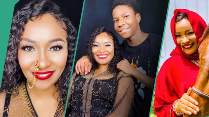 Doris Simeon shares fun photos with son amid news of her ex-husband Daniel Ademinokan’s 3rd marriage