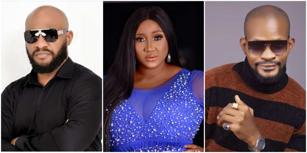 Yul Edochie. Judy Austin, Uche Maduagwu Yul Edochie. Judy Austin, Uche Maduagwu