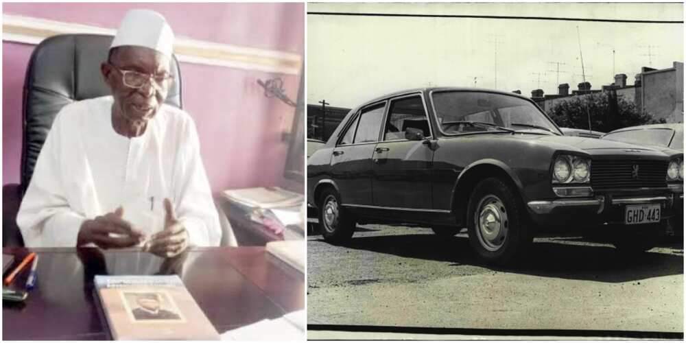 Spotlight on Prof Aminu Mohammed Dorayi, Nigerian man who reportedly drove a Peugeot 504 car from London to Kano