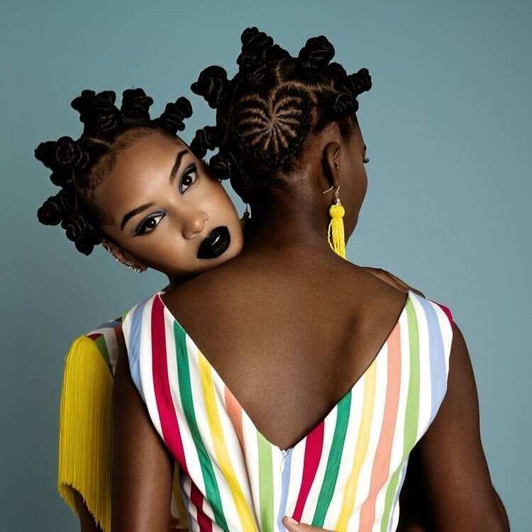 How To Create And Style Bantu Knots Tutorial And Styling Ideas