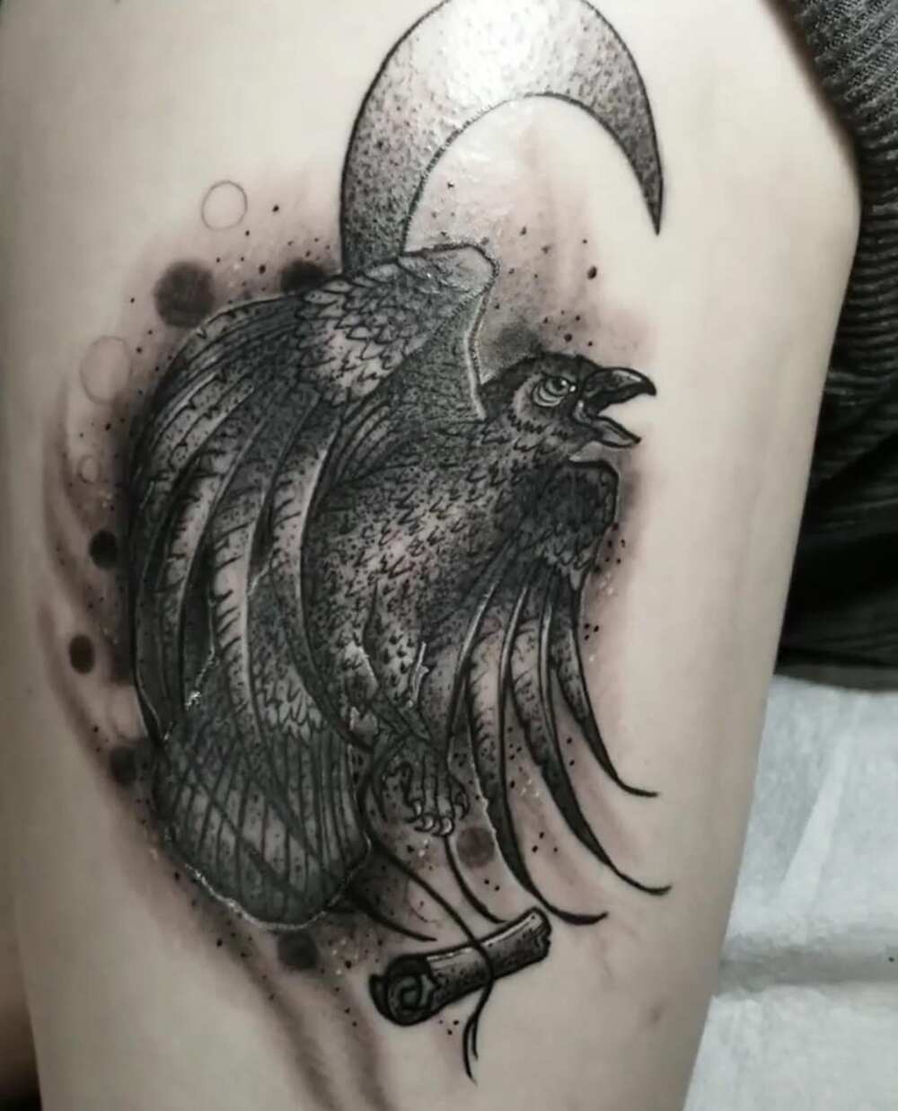 raven tattoo meaning