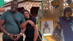 "Husband no dey Nigeria?" Reactions as videos emerge from actor Ogogo's daughter's wedding