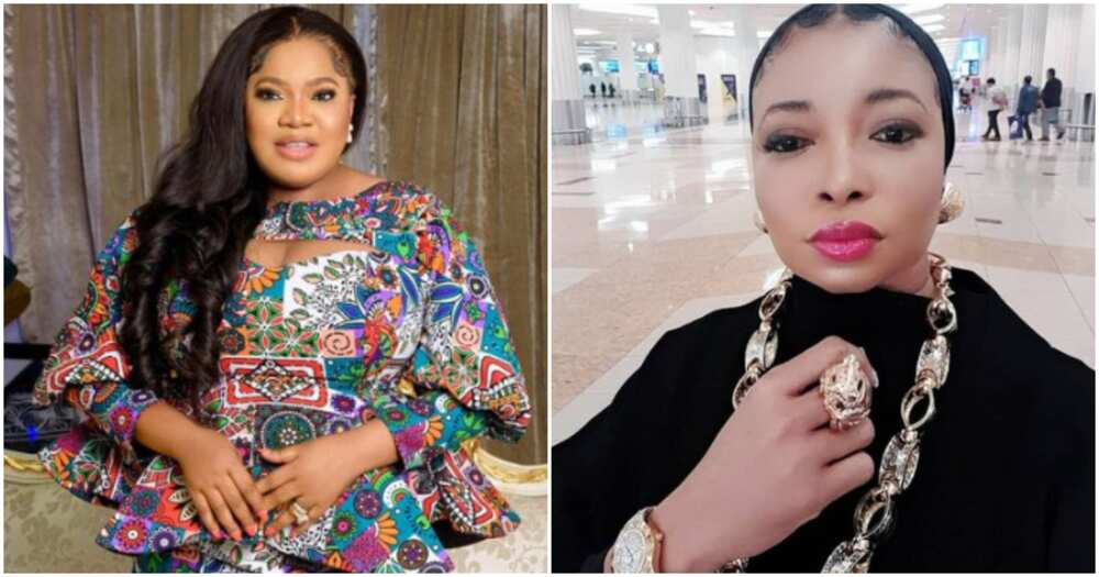 Toyin Abraham and Lizzy Anjorin finally settle beef.