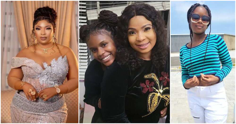 Laide Bakare shows off daughter