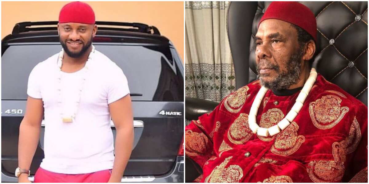 We sef fear him: Reactions as Yul Edochie appreciates dad's strictness, says it made him and siblings tough