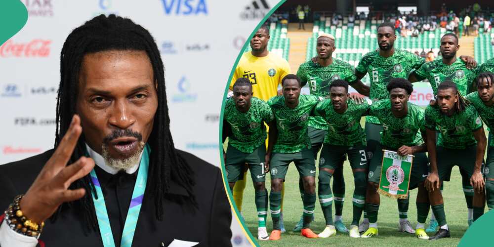 Rigobert Song said his team was the better side in the encounter against the Super Eagles