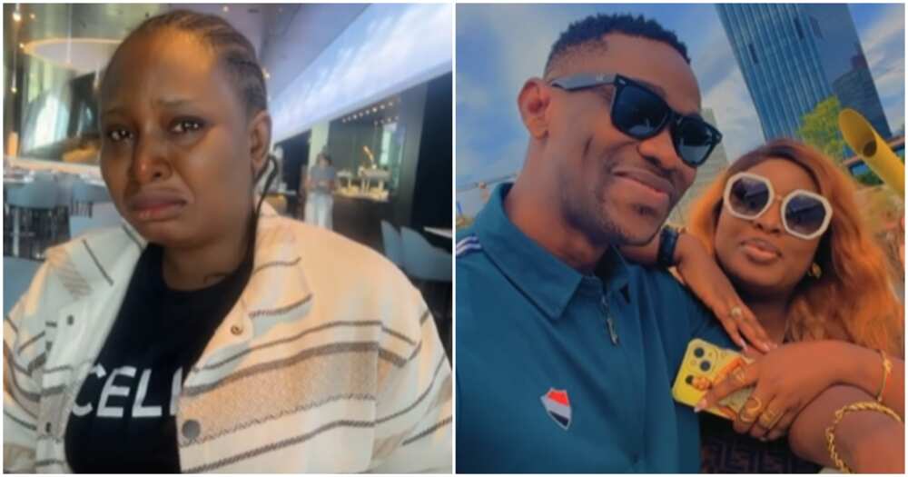 Actor Lateef Adedimeji and his wife Mo Bimpe Actor Lateef Adedimeji and his wife Mo Bimpe