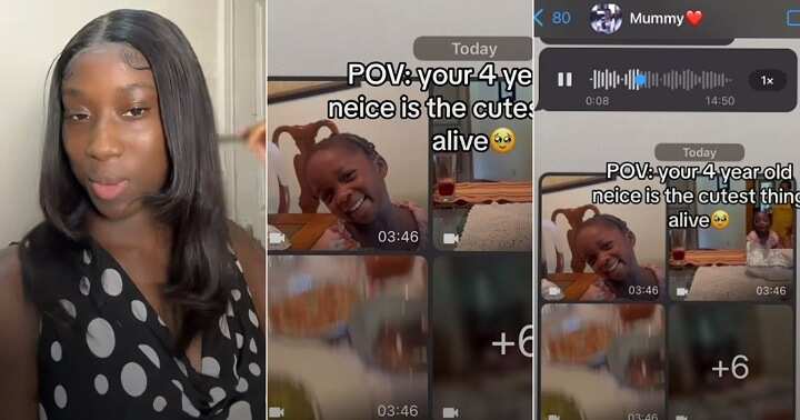 Lady shares voice note her 4-year-old niece sent on WhatsApp