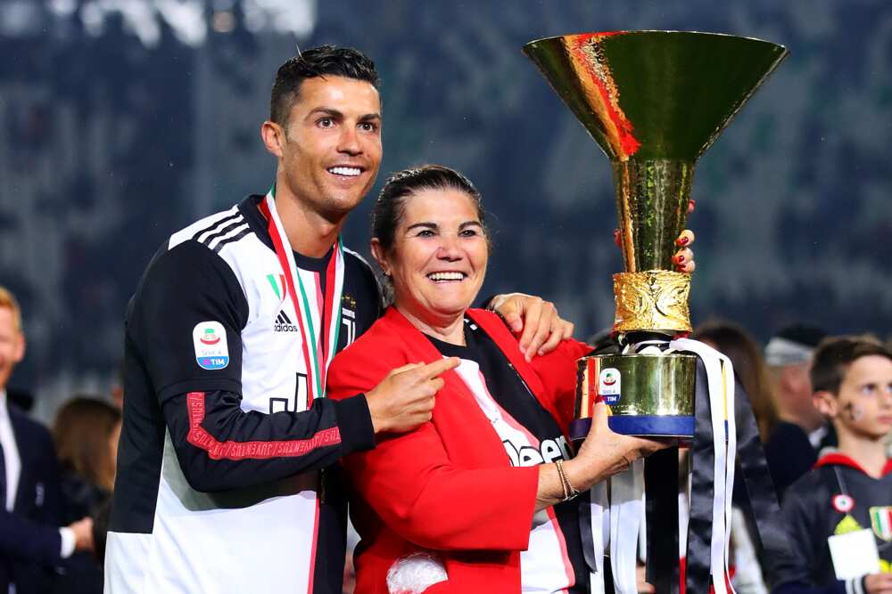 Dolores Aveiro and Ronaldo.