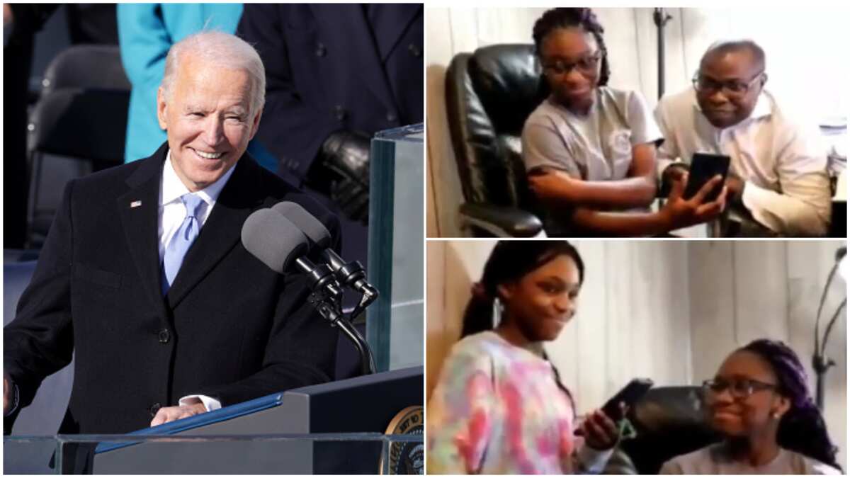 Emotional moment Joe Biden invites Nigerian family to White House ...