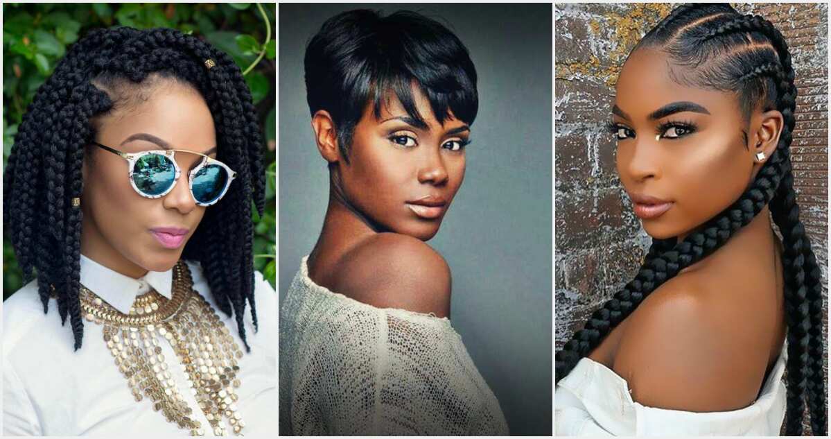 Trendy African hairstyles for ladies 