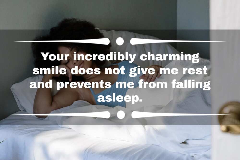 Romantic good night message for her Romantic good night message for her