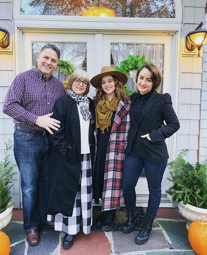 Renée Felice Smith family