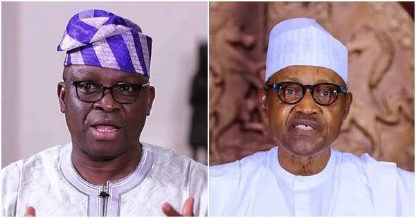 President Buhari condoles Fayose over the death of his sister