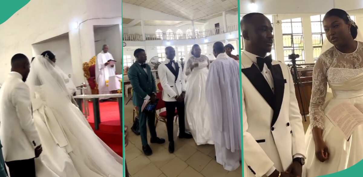 Nigerian pastor asks bride to remove her eyelashes or forget about wedding, video trends
