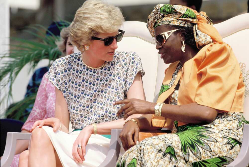 Maryam Babangida and Princess Diana