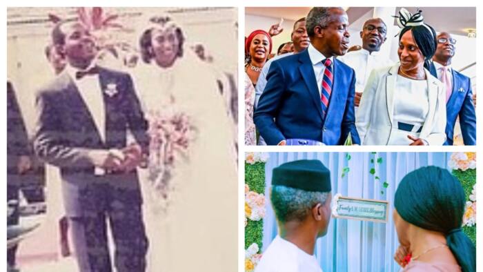 "A union to emulate": Photos emerge as VP Osinbanjo, wife celebrates 33yrs wedding anniversary