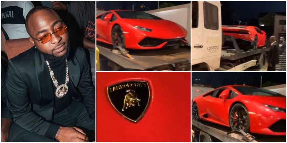 Davido acquires brand new Lamborghini Huracan (videos)
