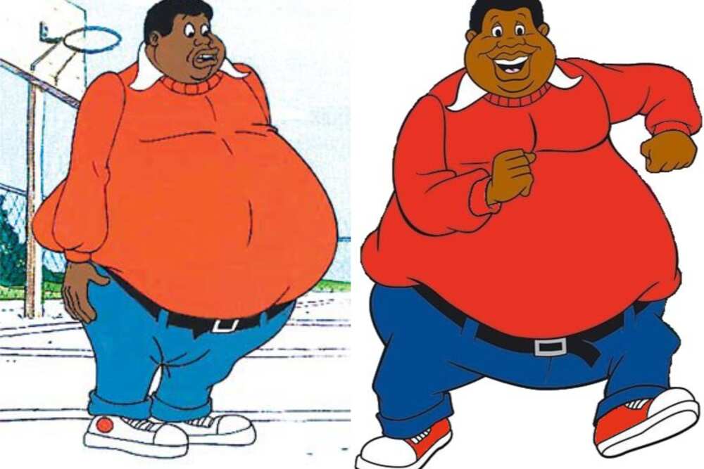 plus size cartoon characters