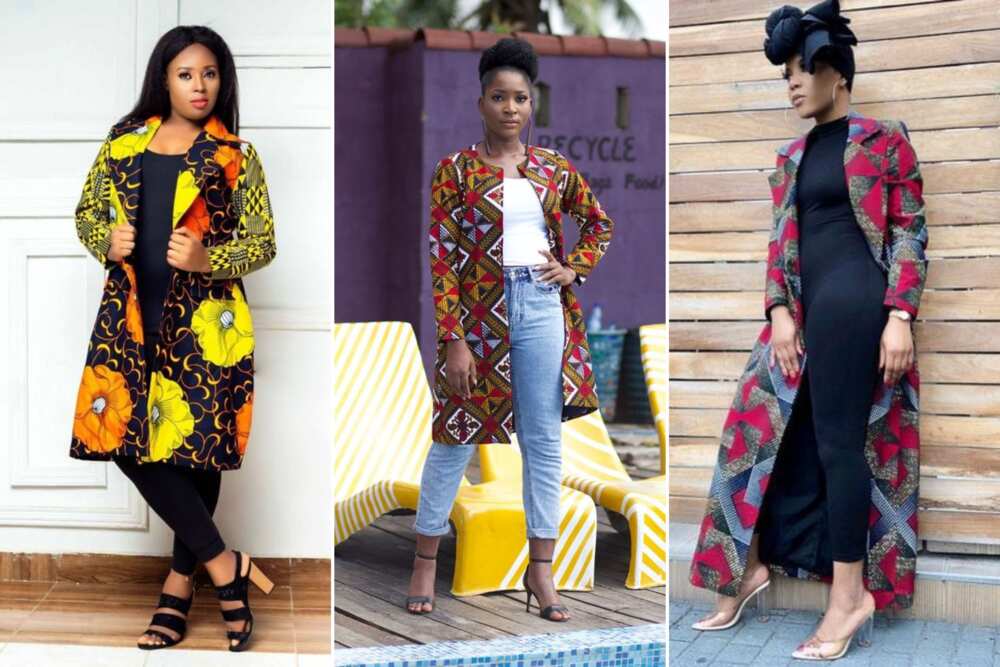 Trendy Ankara Kimono Jackets For Ladies 2023